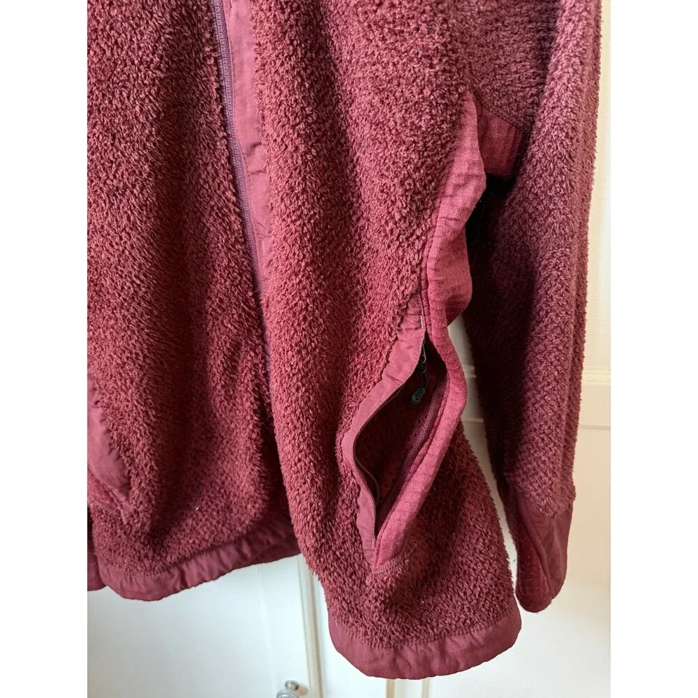 Vintage Patagonia R2 Regulator Fleece Jacket Womens S Burgundy Polartec